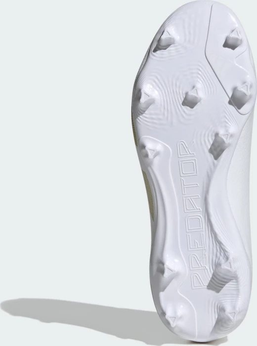adidas Predator League FG cloud white/gold metallic/sandy beige met (Junior)