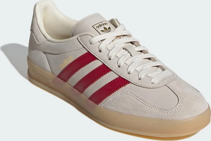 adidas Gazelle Indoor cream white/team victory red/gum