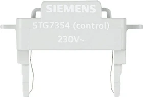 Siemens DELTA Schalter und Taster LED-Leuchteinsatz, weiß