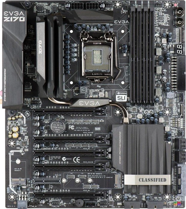 EVGA Z170 Classified 4-Way (Intel 1151)