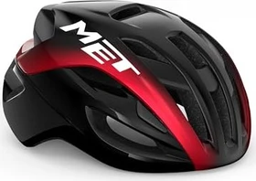 MET Rivale MIPS Helm black red metallic glossy