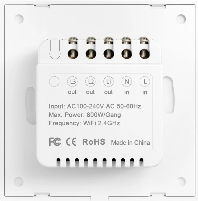 Avatto ZigBee Smart Light Switch 4-fach