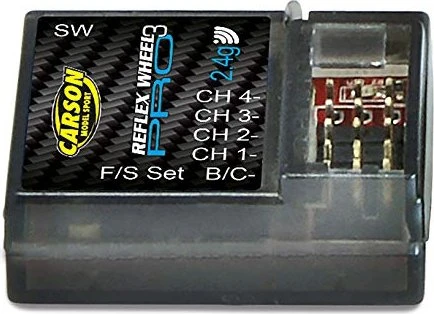 Carson Reflex Wheel PRO 3 2.4GHz Empfänger wasserdicht