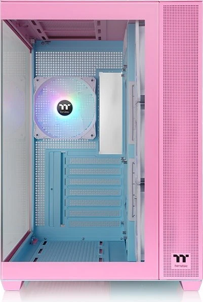 Thermaltake View 380 TG ARGB Bubble Pink, rosa, Glasfenster