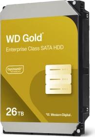 Western Digital WD Gold 26TB, 24/7, 512e / 3.5" / SATA 6Gb/s