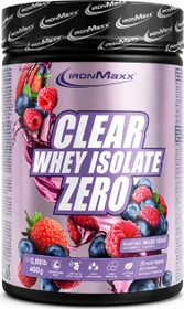 IronMaxx Clear Whey Isolate Zero Wild Berries 400g