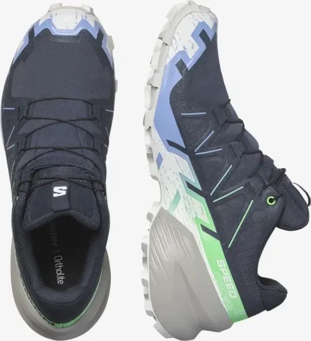 Salomon Speedcross 6 Gore-Tex carbon/provence/white (Damen)