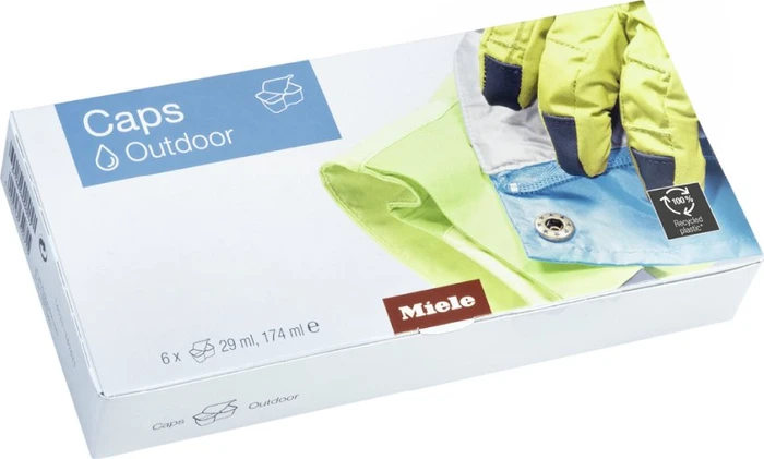 Miele Caps WA COU 0602 L Outdoor Waschmittel, 6 Stück