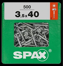 Spax WIROX A9J 4CUT T-STAR plus T20 Universalschraube, 3.5x40mm, 500 Stück