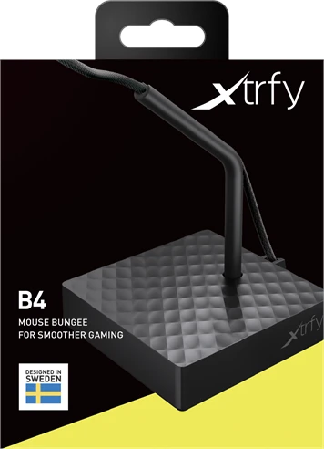 Xtrfy B4 Mouse Bungee, Mauskabelhalterung, schwarz