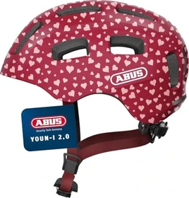 ABUS Youn-I 2.0 Kinderhelm cherry heart