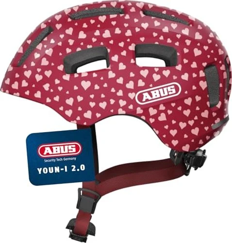 ABUS Youn-I 2.0 Kinderhelm cherry heart
