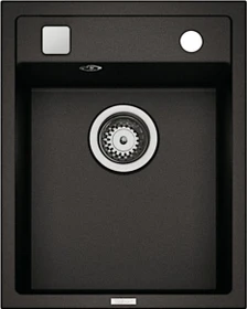 Naber Angola 40 Einbau Becken reversibel granit nero
