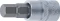 BGS technic Innensechskant Steckschlüssel 3/8" metrisch Vorschaubild