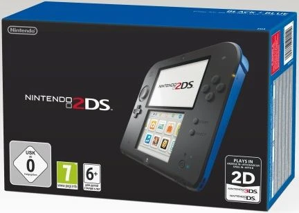 Nintendo 2DS schwarz/blau (verschiedene Bundles)