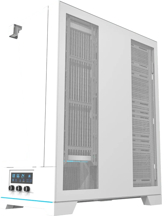 DarkFlash DY450L Pro White, Glasfenster