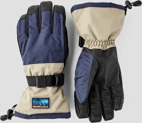 Hestra Gauntlet Sr. Skihandschuhe dark navy/beige