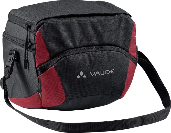 Vaude OnTour Box L Lenkertasche black/carmine