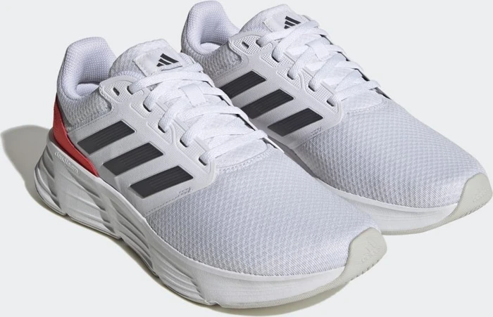 adidas Galaxy 6 cloud white/grey five/solar red (Herren)