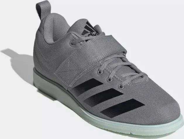 adidas Powerlift 4 grey three/core black/green tint (Herren)