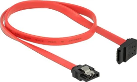 DeLOCK SATA 6Gb/s Kabel rot 0.5m, oben gewinkelt (83974)