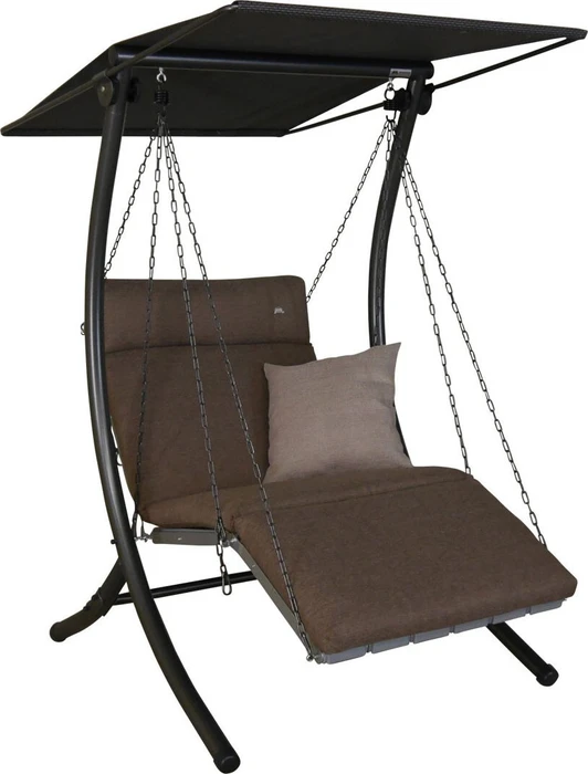 Angerer Luxus Smart Hollywoodschaukel 1-Sitzer olive