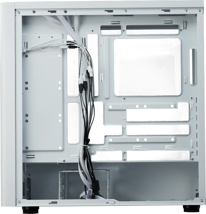 Cooler Master Elite 502 White, Glasfenster