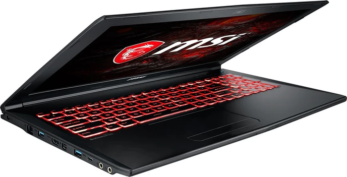 MSI GL72M 7REX-1296, Core i7-7700HQ, 16GB RAM, 256GB SSD, 1TB HDD, GeForce GTX 1050 Ti, DE