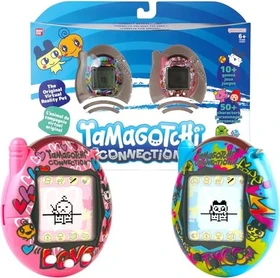 Bandai Tamagotchi Connection - True Friends Set - Blue Graffiti and Pink Graffiti