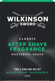 Wilkinson Sword Classic Aftershave Fragrance, 100ml