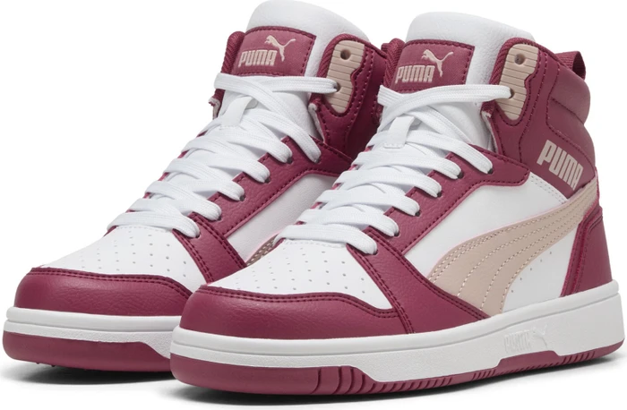 Puma Rebound V6 Mid port/rose quartz/puma white (Junior)