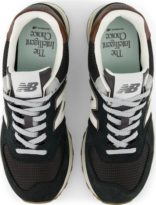 New Balance 574 brown/dark silver metallic