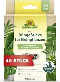 Neudorff Azet Dünge-Sticks für Grünpflanzen, 40 Stück