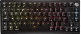 Corsair Gaming K65 Plus Wireless Tactile 75% RGB, schwarz, MLX FUSION, USB/Bluetooth, UK