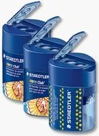 Staedtler Noris 512F Dosenanspitzer 2-fach rund blau, 10er-Pack