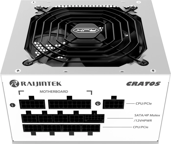 Raijintek CRATOS 1200 WHITE 1200W, ATX 3.1