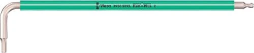 Wera 3950 SPKL Multicolour Innensechskant Winkelschlüssel, 2x101mm
