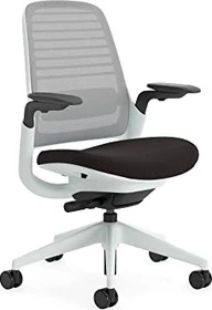 Steelcase Series 1 Bürostuhl, nikel/anthrazit