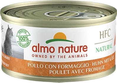 almo nature HFC Natural Cats 70 I, Huhn mit Käse, 1.68kg (24x 70g)