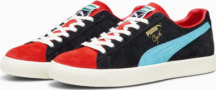 Puma Clyde OG puma black/for all time red