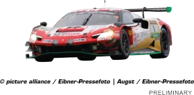 Carrera Digital 132 Ferrari 296 GT3 Frikadelli Racing, No.1, 24H Nürburgring