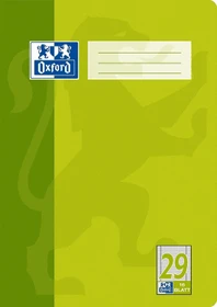 Oxford Schulheft, A4, Lineatur 29, hellgrün, 16 Blatt