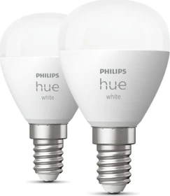 Philips Hue White 470 LED-Bulb E14 5.7W/827, 2 Stück