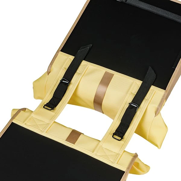 Basil Vive Doppeltasche Gepäcktasche sand/yellow