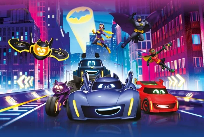Schmidt Spiele DC Batwheels Turbogeladene Action in Gotham City