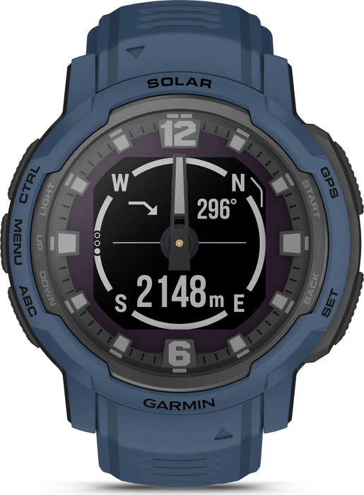 Garmin Instinct Crossover Solar tidal blue