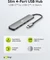 Wentronic goobay Slim 4-Port USB-Hub, 4x USB-C 3.0, USB-C 3.0 [Stecker] Vorschaubild