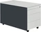 mauser Rollcontainer line, 1x Utensilienauszug, 3x Materialschublade, anthrazitgrau/lichtgrau/lichtgrau Vorschaubild