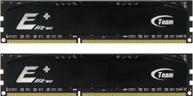 TeamGroup ELITE+ schwarz UDIMM 8GB Kit, DDR3-1333, CL9