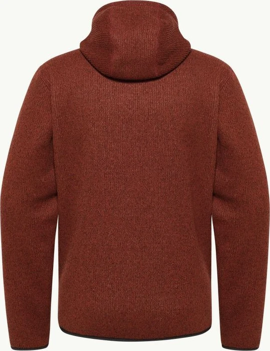 Jack Wolfskin Kaminfeuer Hooded Jacke intense rust (Herren)